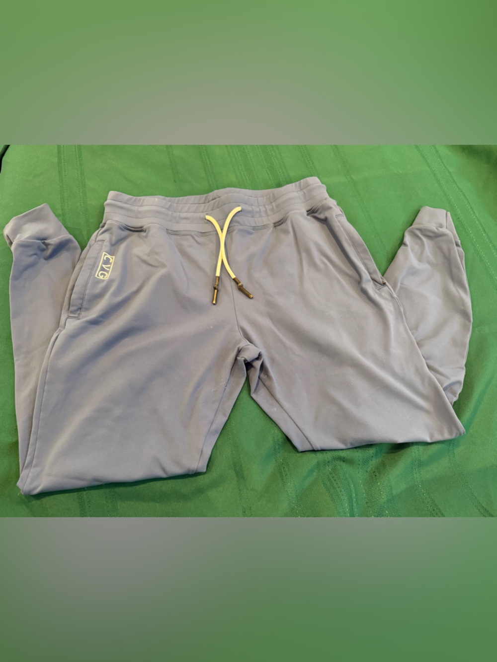 Light Blue CVG Jogger Sweatpants with Drawstring